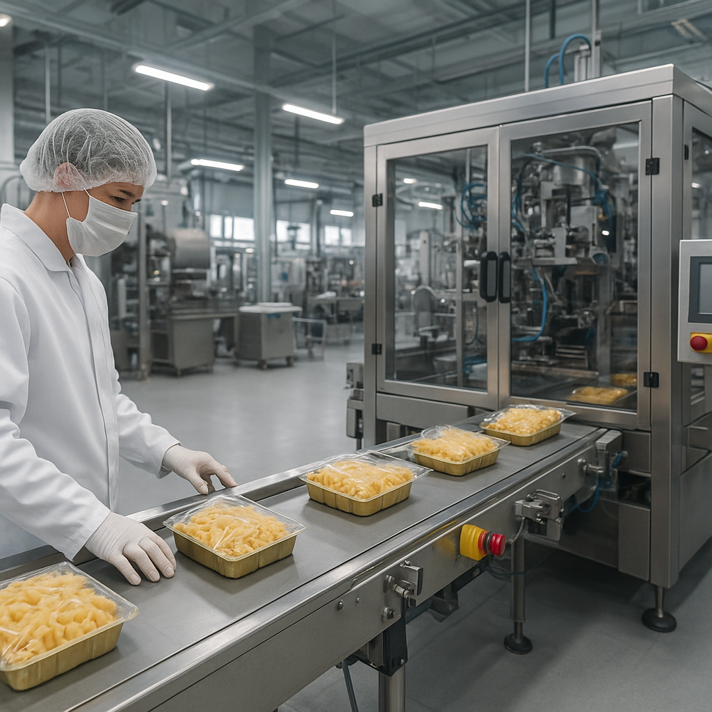 Jak wygląda nowoczesna linia produkcyjna w fabryce spożywczej