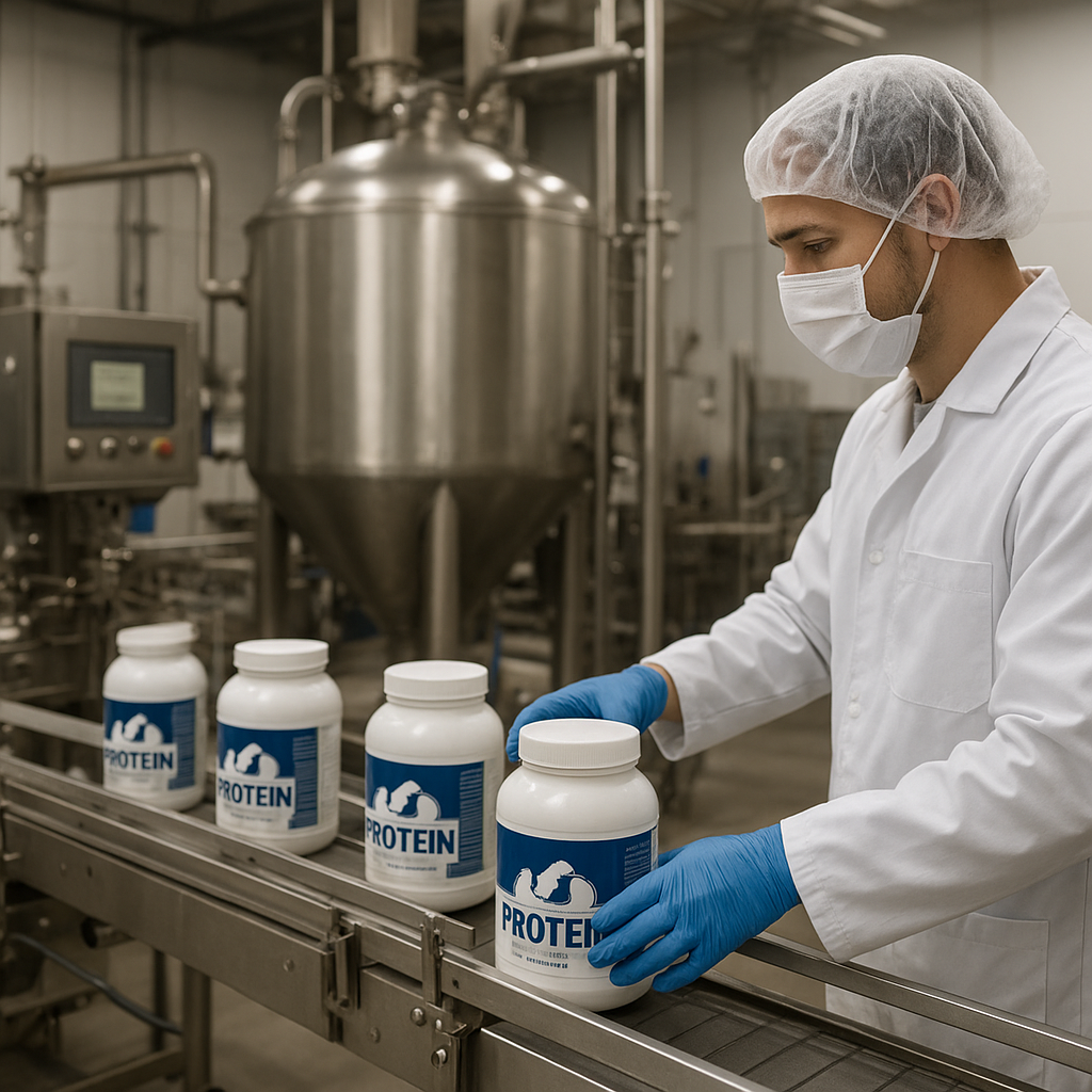 Jak wygląda produkcja żywności wysokobiałkowej dla sportowców