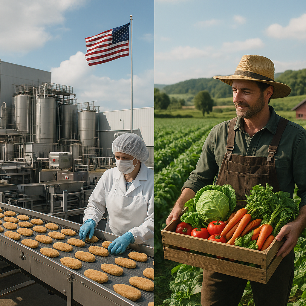 Jakie są różnice między przemysłem spożywczym w USA a w Europie