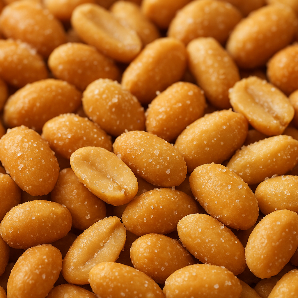 Orzeszki solone – rynek