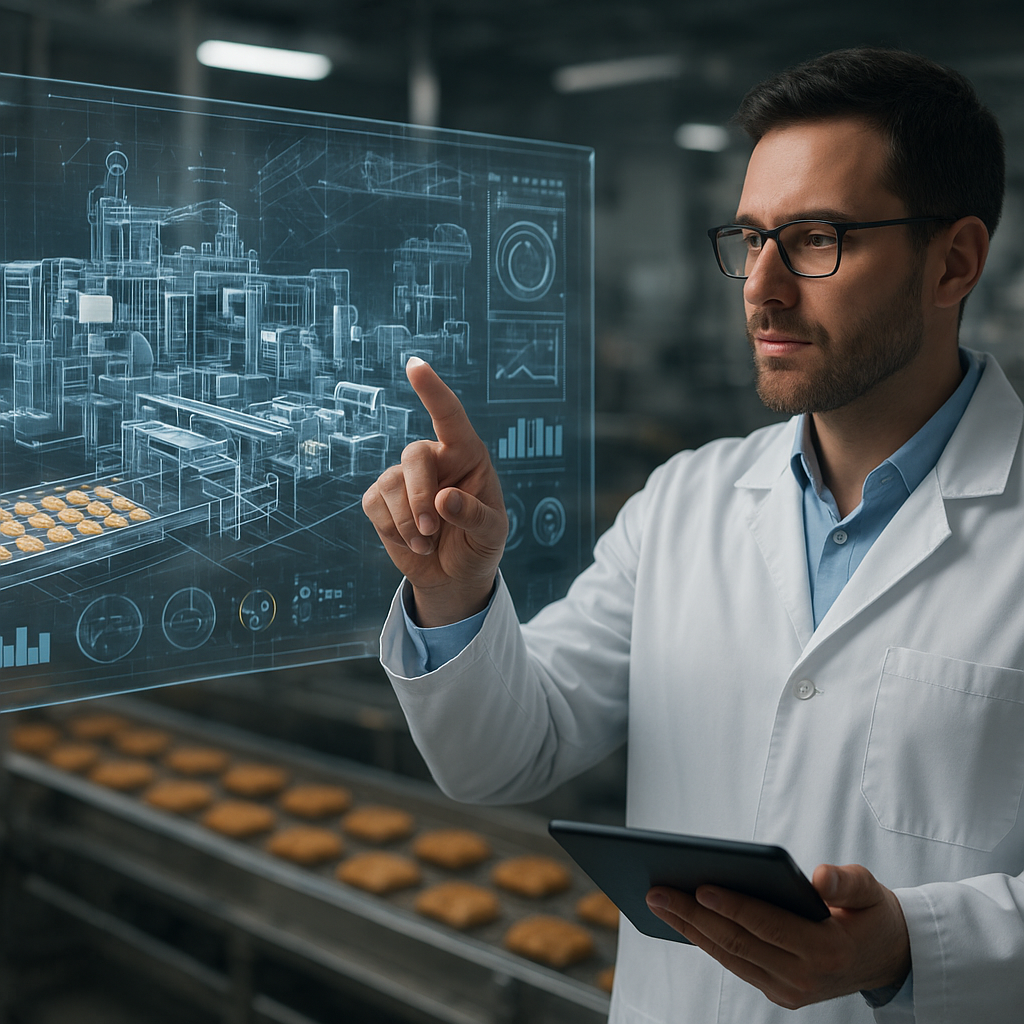 Cyfrowe bliźniaki w przemyśle spożywczym – rewolucja w planowaniu procesów