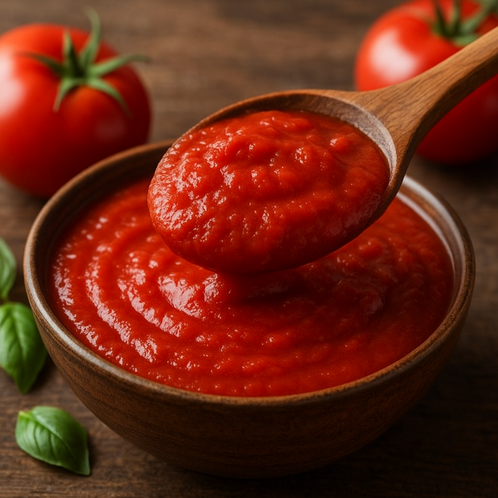 Sos pomidorowy – rynek