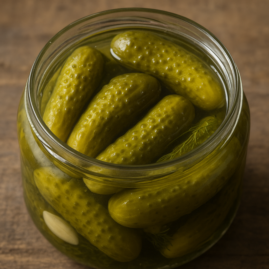 Ogórki kiszone – rynek