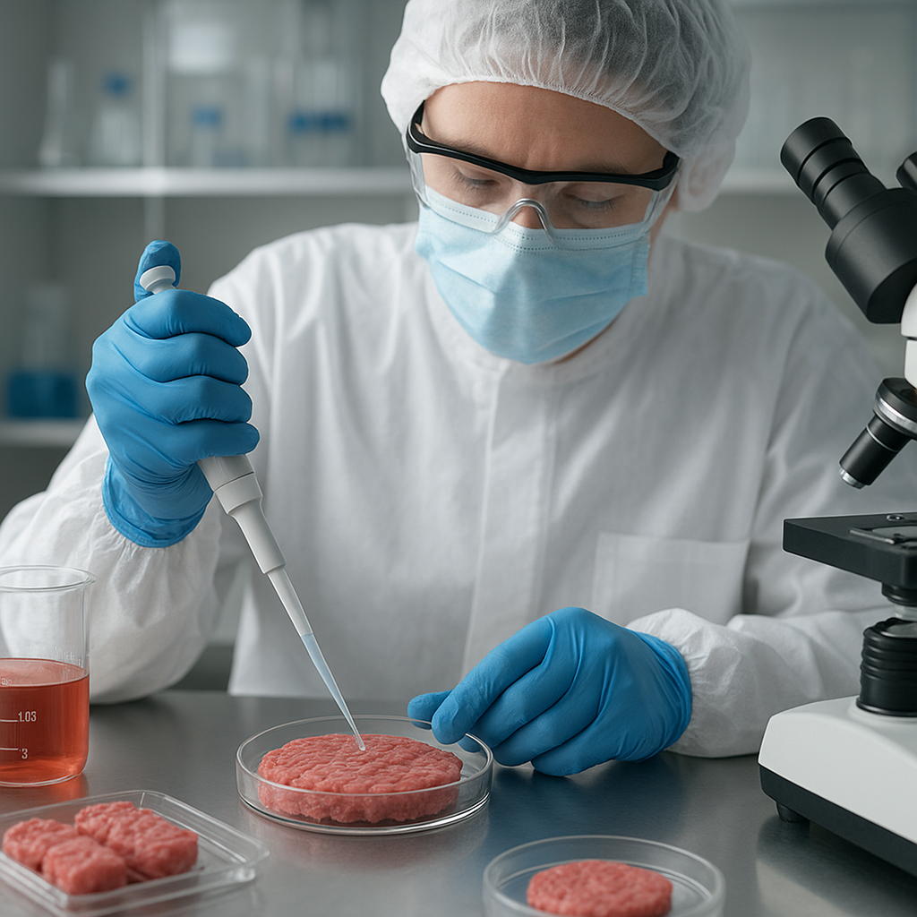 Jak wygląda produkcja żywności w warunkach laboratoryjnych