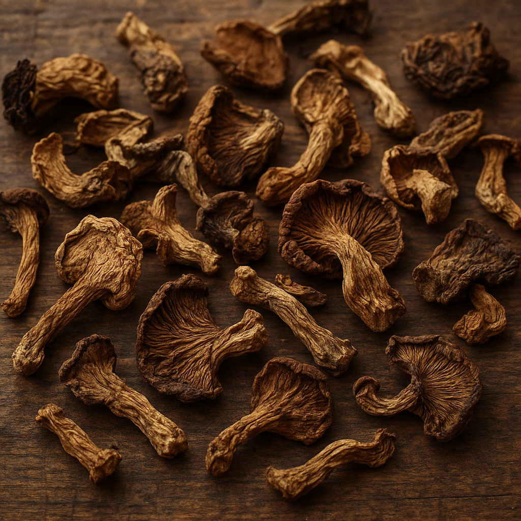 Suszone grzyby – rynek