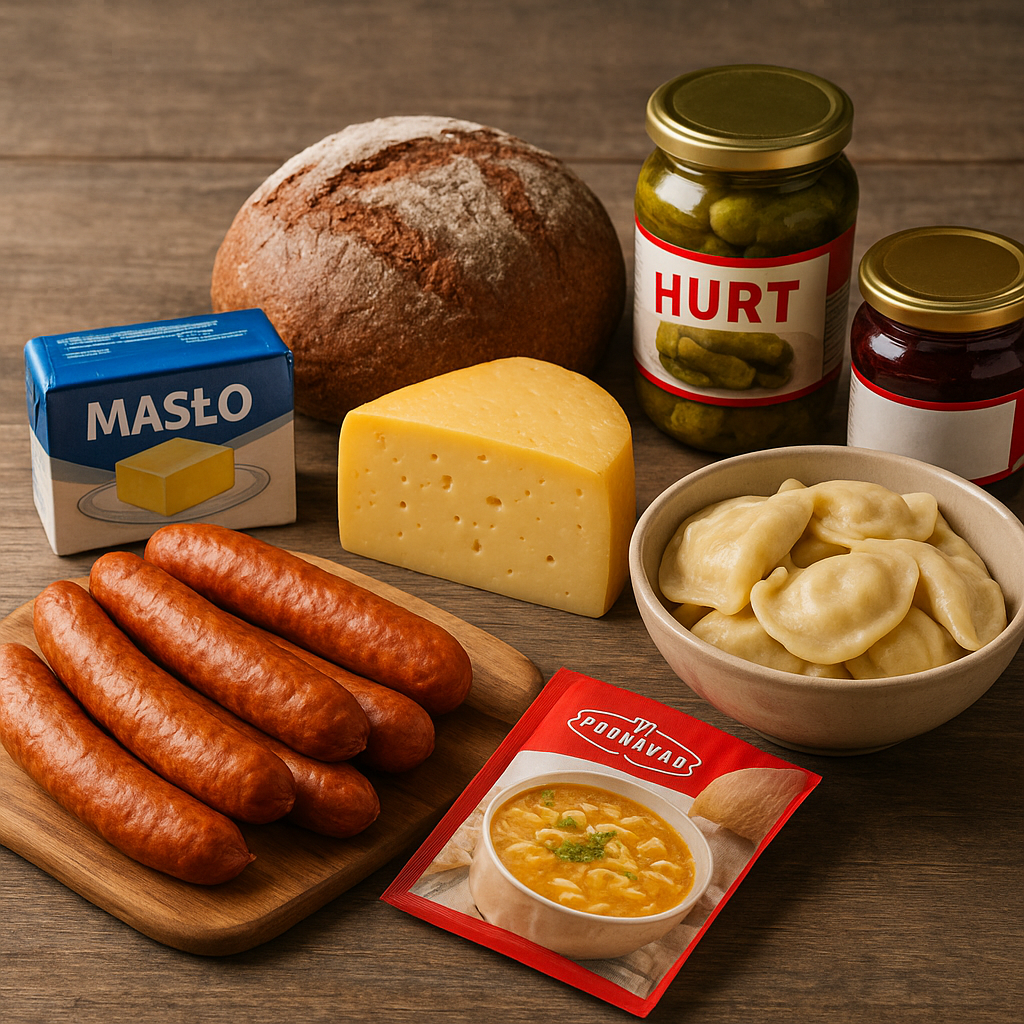 Jakie produkty spożywcze z Polski są najbardziej rozpoznawalne za granicą