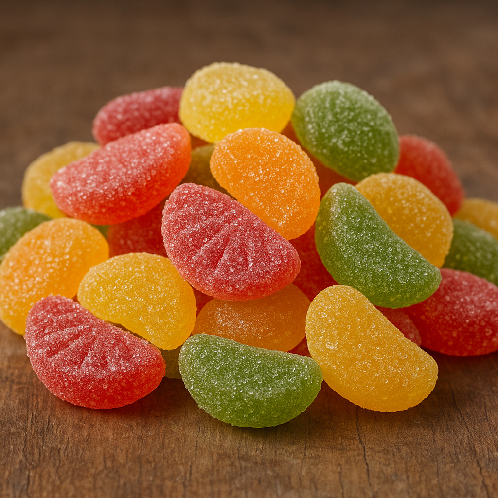 Cukierki owocowe – rynek