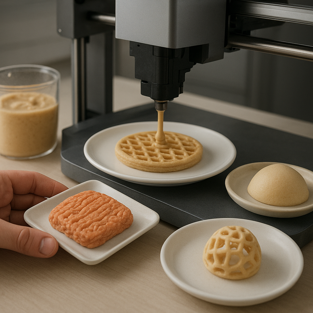 Jak druk 3D zmienia koncepcję jedzenia przyszłości