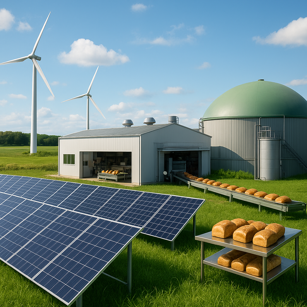 Jak przemysł spożywczy może wykorzystywać odnawialne źródła energii