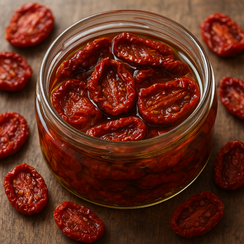 Pomidory suszone w oleju – rynek