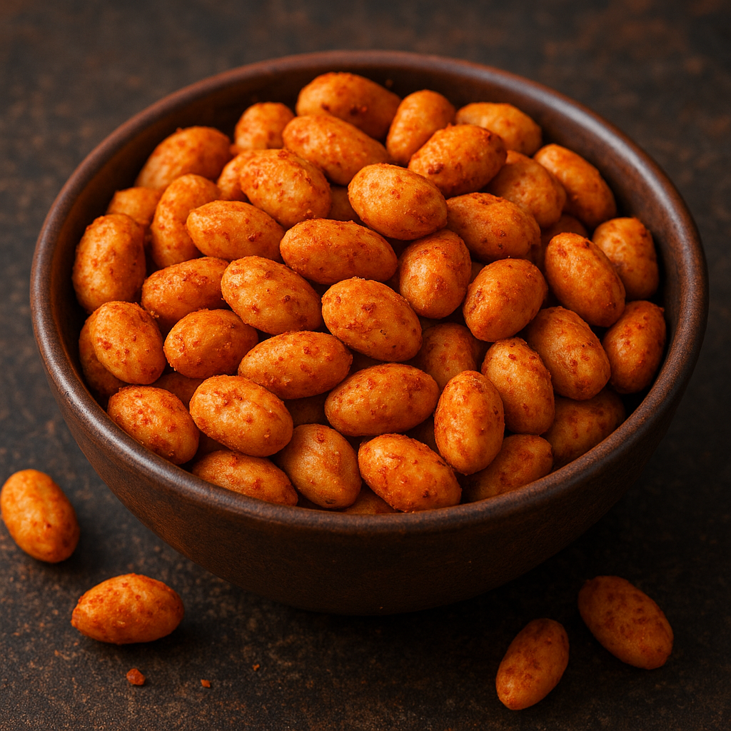 Orzeszki pikantne – rynek