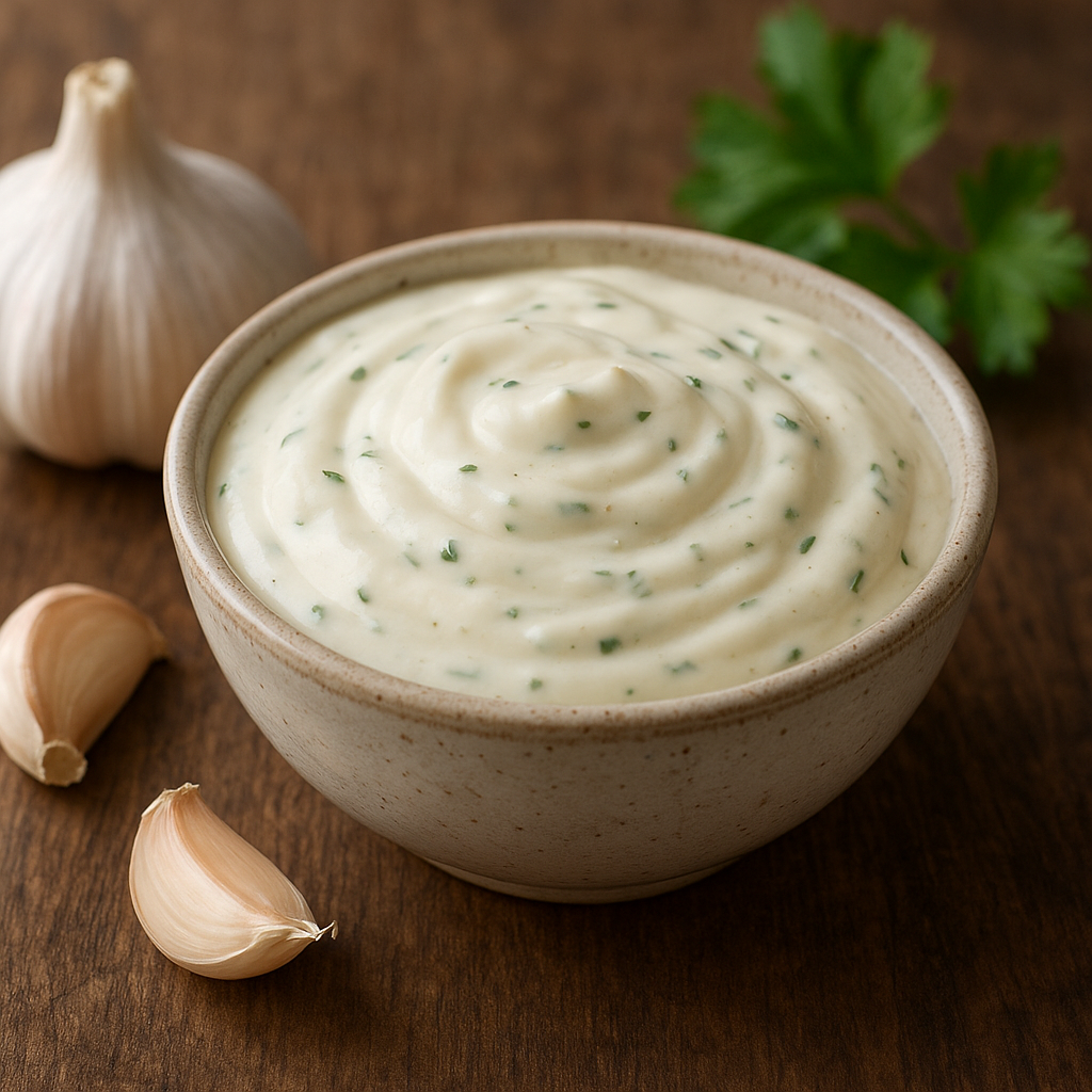 Sos czosnkowy – rynek