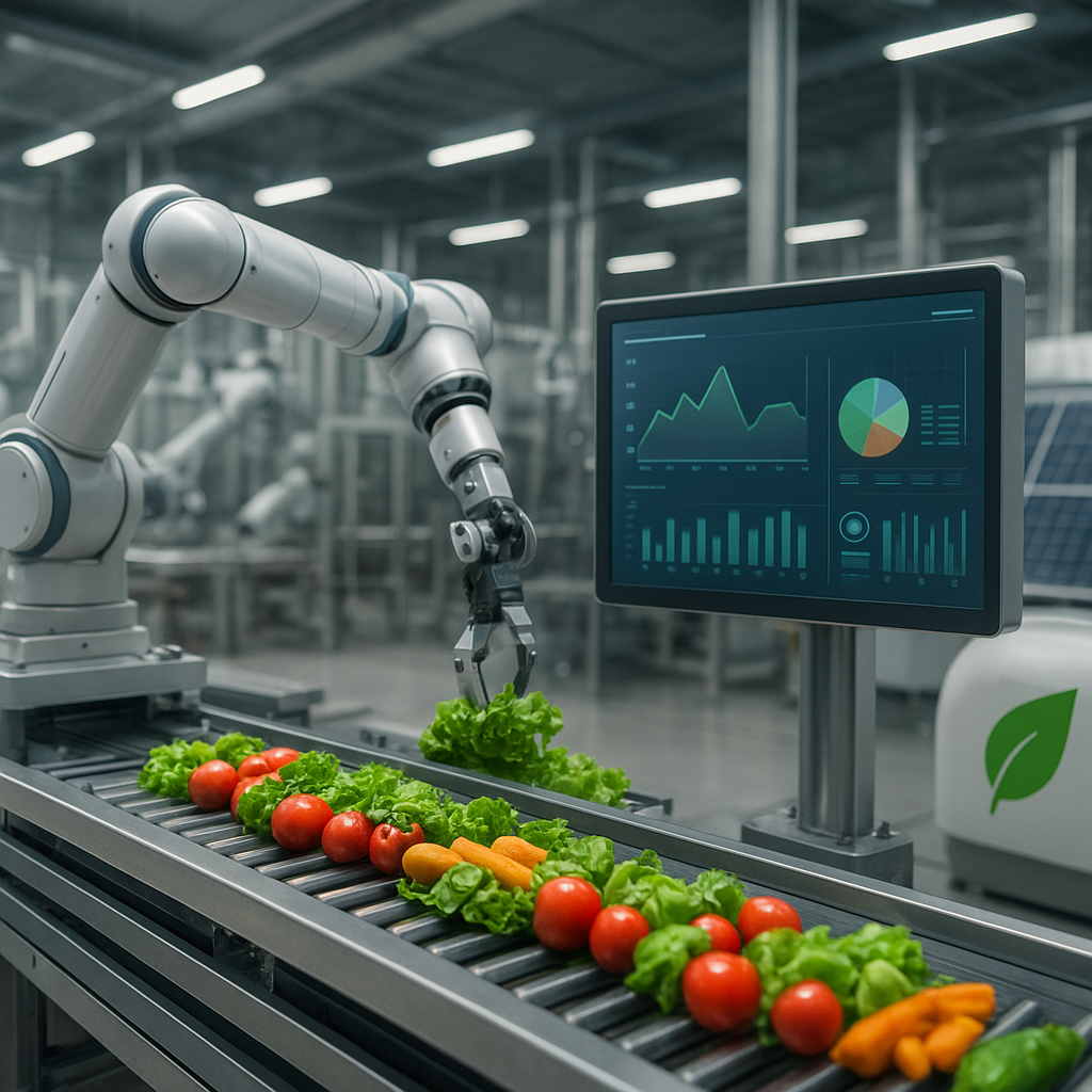 Przyszłość przemysłu spożywczego – automaty, dane i zero emisji