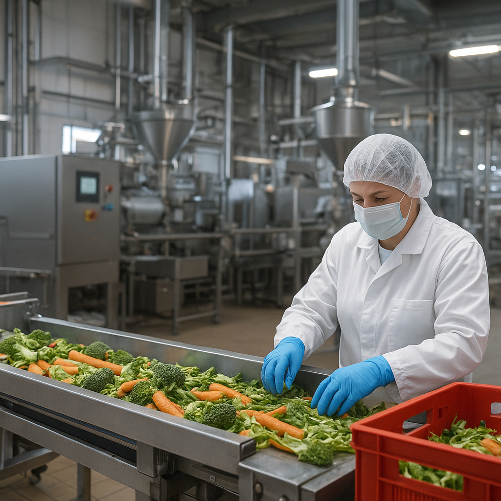 Jak nowoczesne fabryki minimalizują straty surowców spożywczych