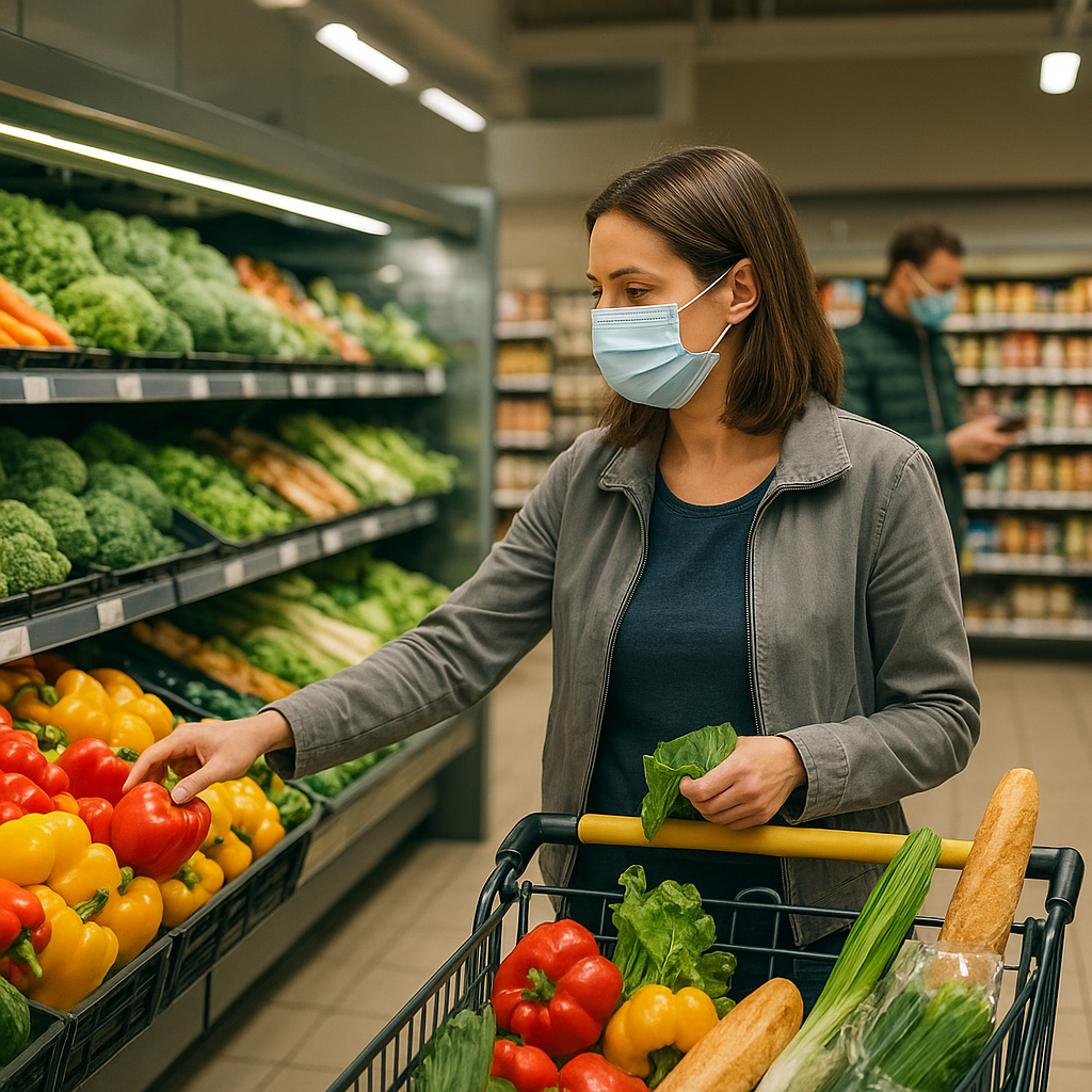 Jak pandemia COVID-19 zmieniła strukturę rynku spożywczego