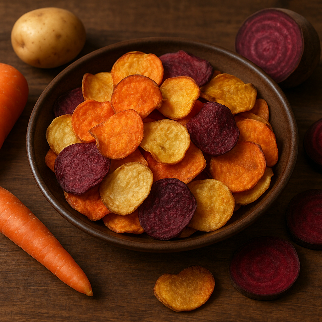 Chipsy warzywne – rynek