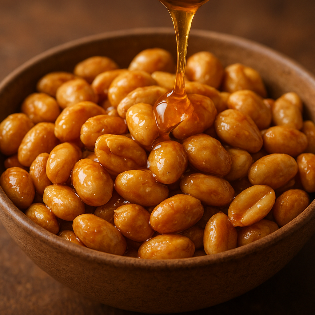 Orzeszki w miodzie – rynek