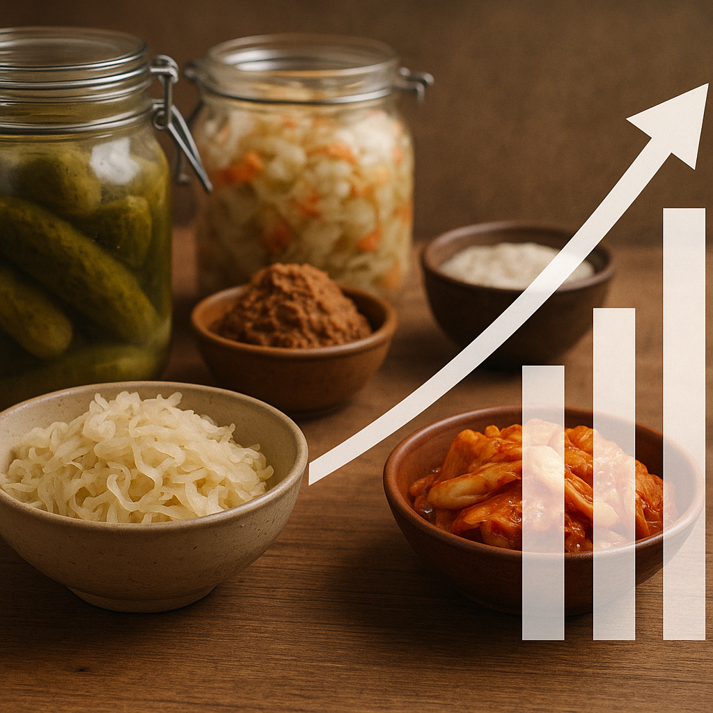 Jak rozwija się rynek produktów fermentowanych