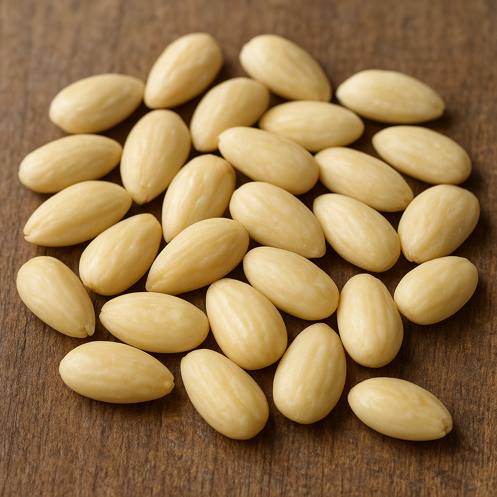 Migdały blanszowane – rynek