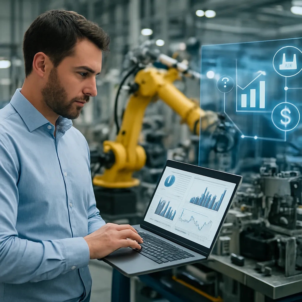 W jaki sposób dane z maszyn pomagają w optymalizacji kosztów produkcji