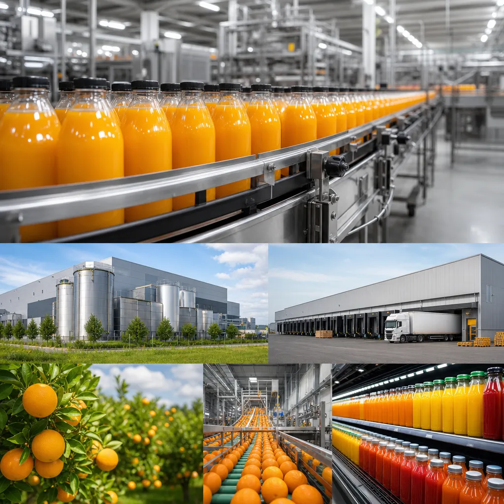 Największe firmy produkujące soki
