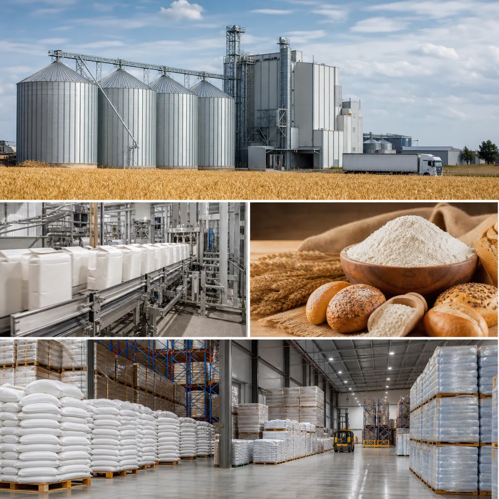 Największe firmy produkujące mąkę