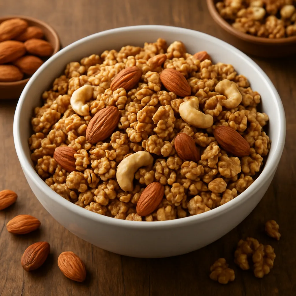 Granola orzechowa – rynek