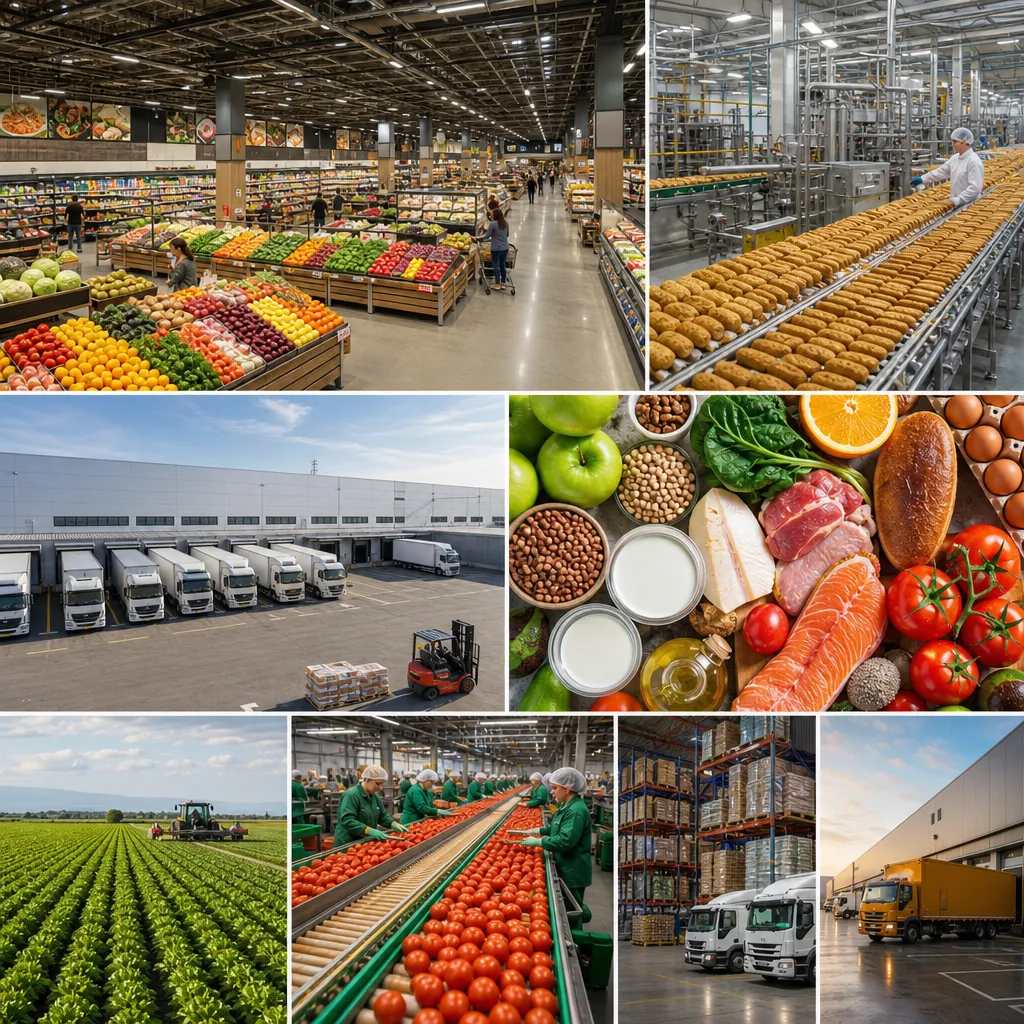 Największe sieci supermarketów spożywczych