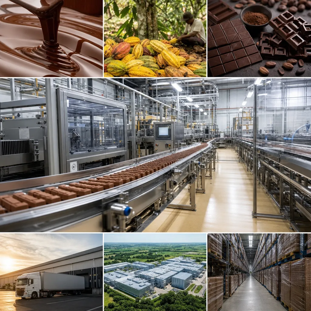 Największe firmy produkujące czekoladę