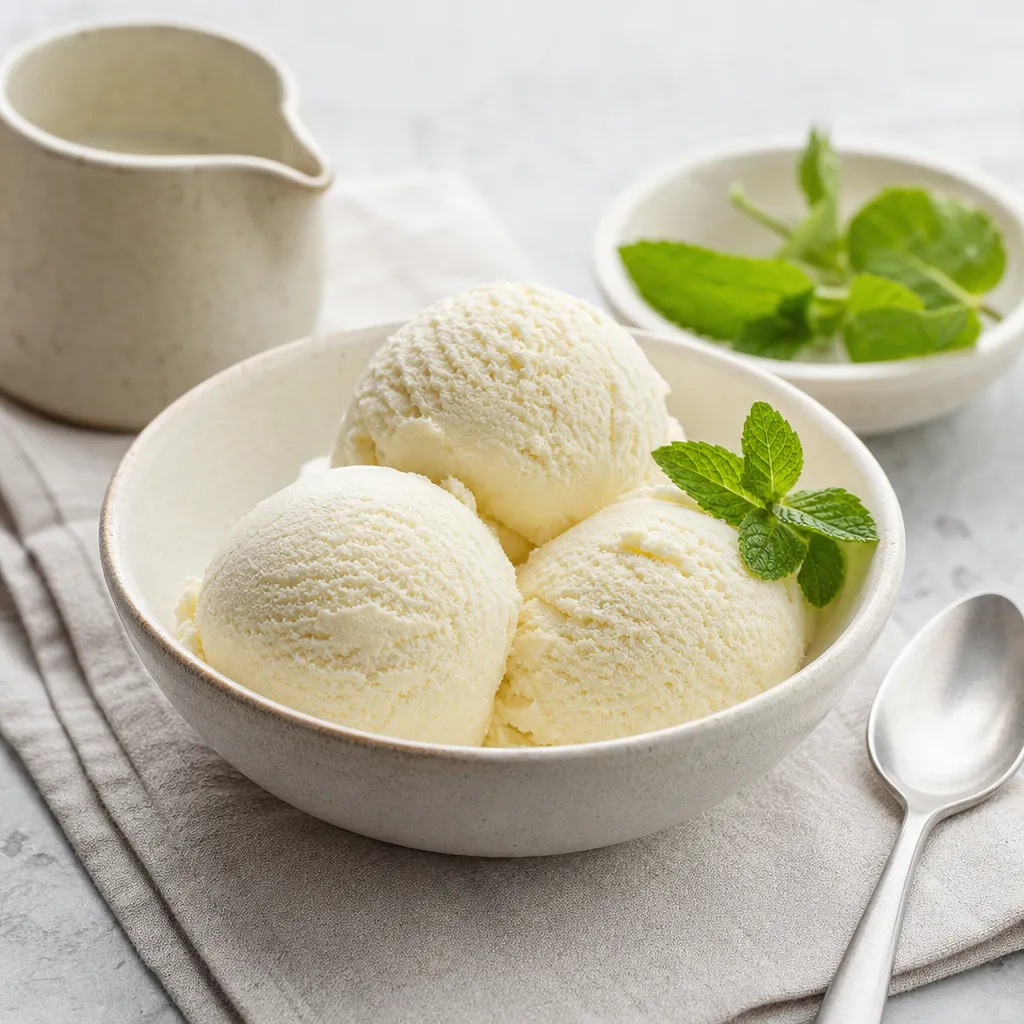 Lody mleczne