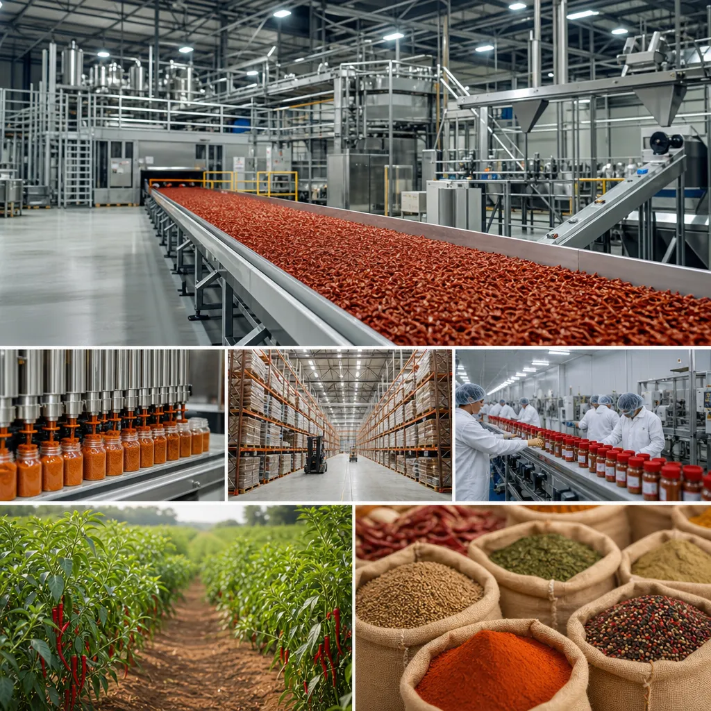 Największe zakłady produkcji przypraw