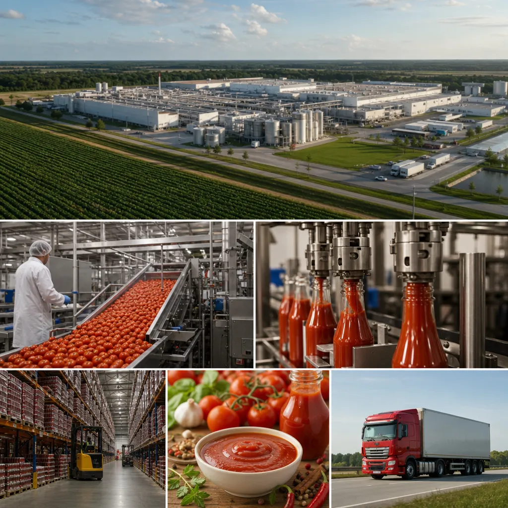 Największe zakłady produkcji sosów