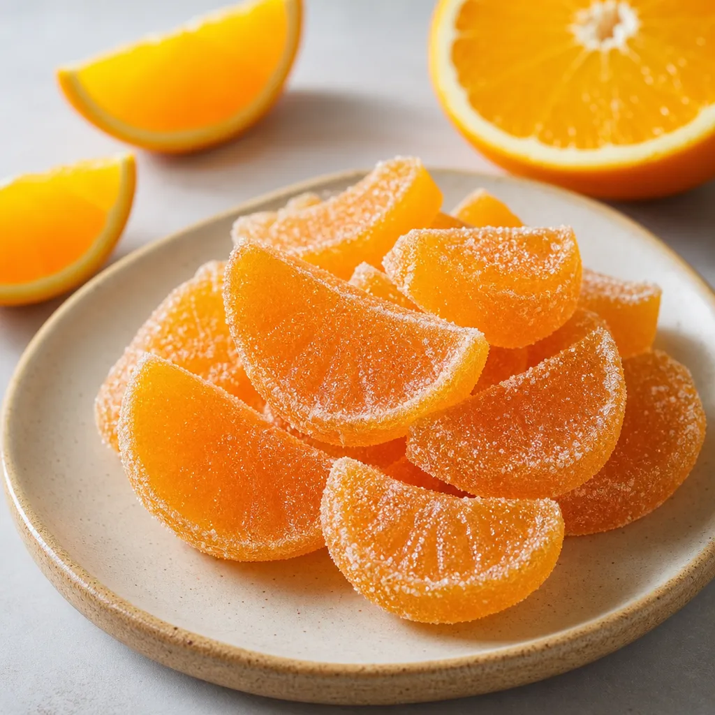 Cukierki pomarańczowe