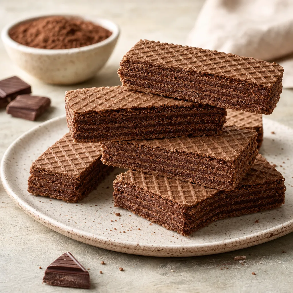 Wafel kakaowy