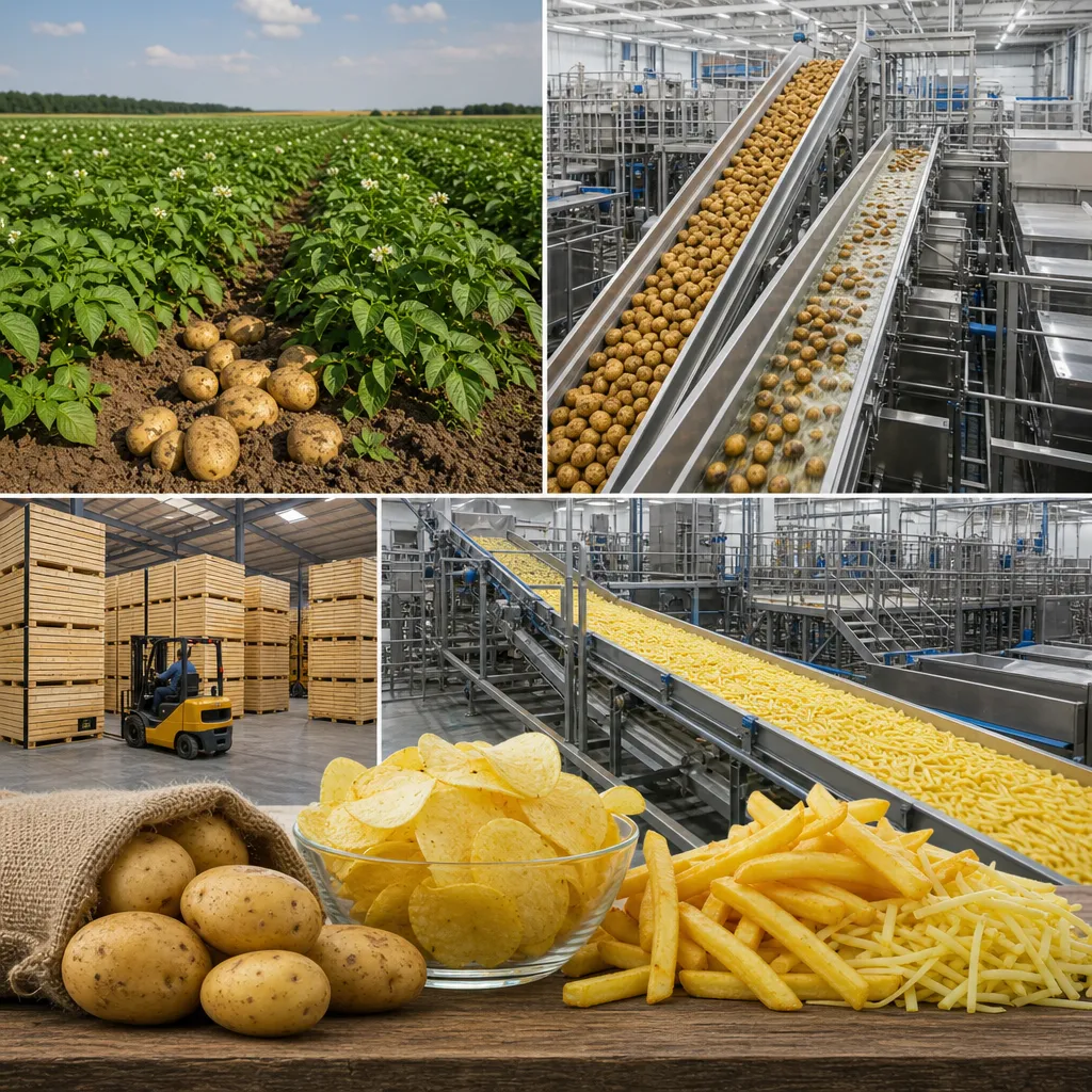 Najwięksi producenci ziemniaków
