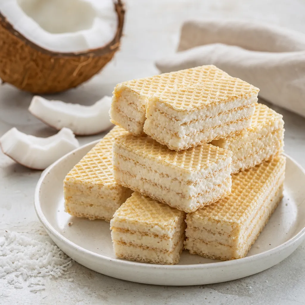 Wafel kokosowy