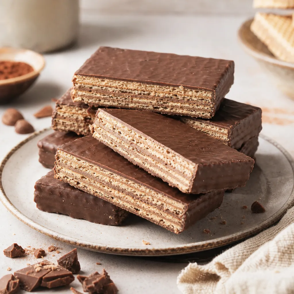 Wafle przekładane
